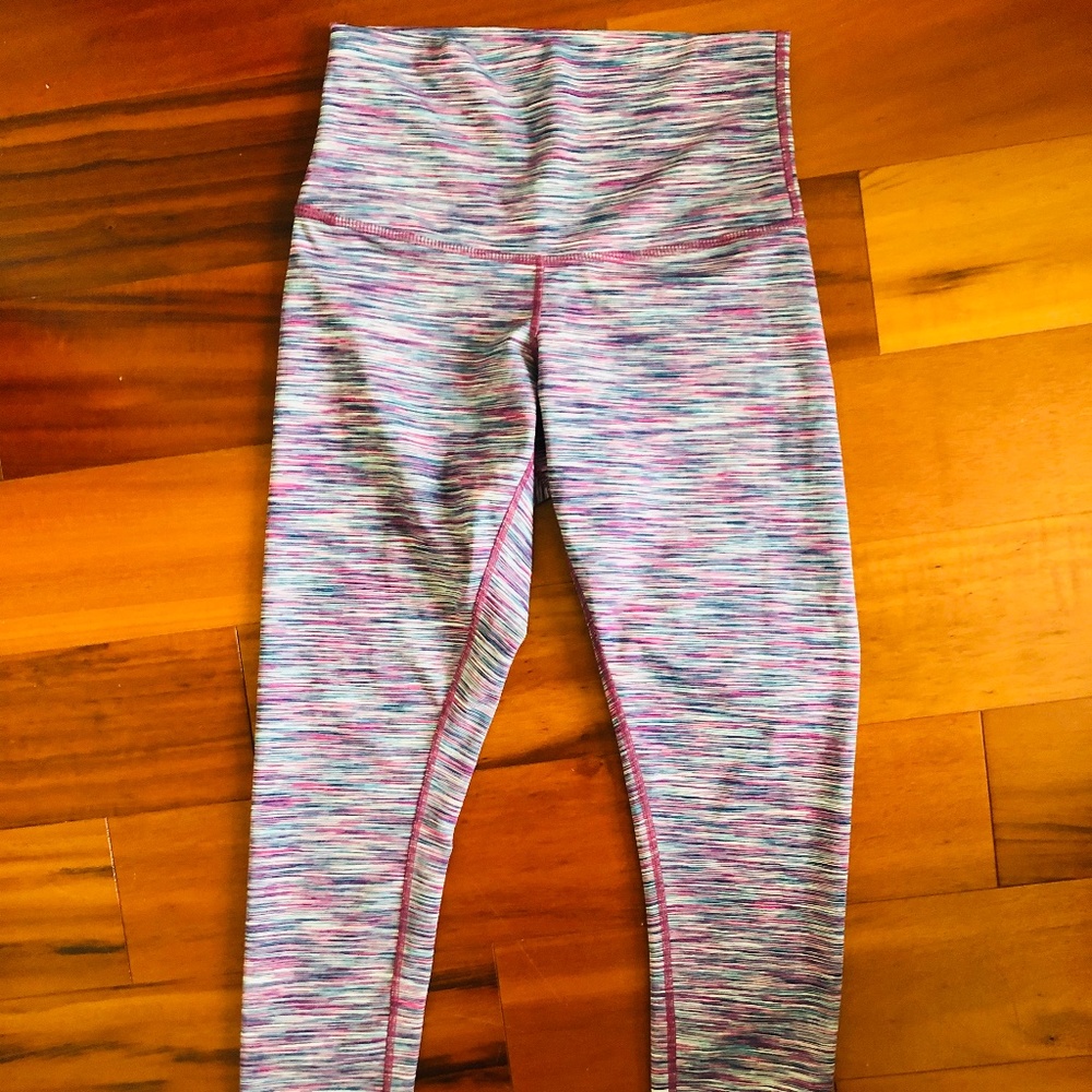 DYI space dye looking leggings